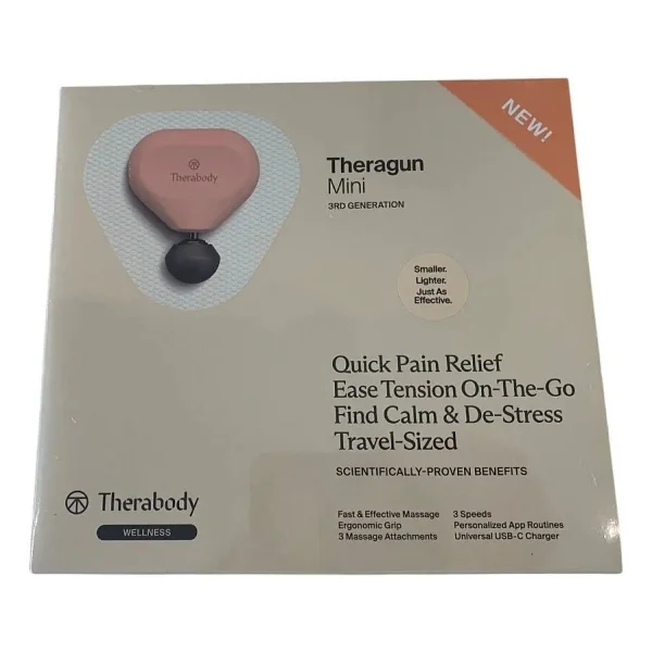 Therabody Theragun Mini 3. Jenerasyon Desert Rose - Görsel 7