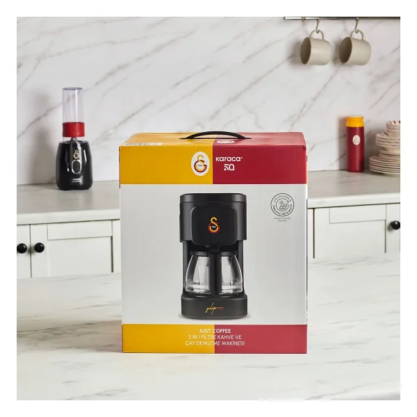 Karaca Just Coffee Aroma 2in1 Lisanslı Galatasaray Çay Ve Filtre Kahve Makinesi - Görsel 3