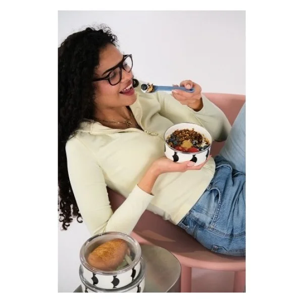 Emaylab X Peppythings Milky 3'lü Saklama Kabı - Görsel 3