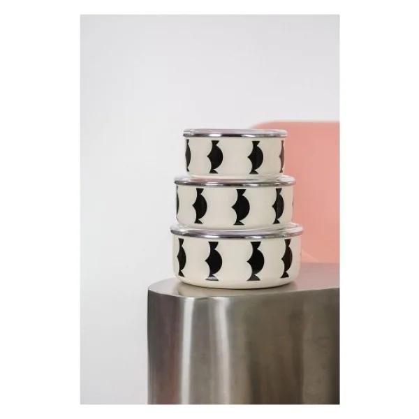 Emaylab X Peppythings Milky 3'lü Saklama Kabı - Görsel 4