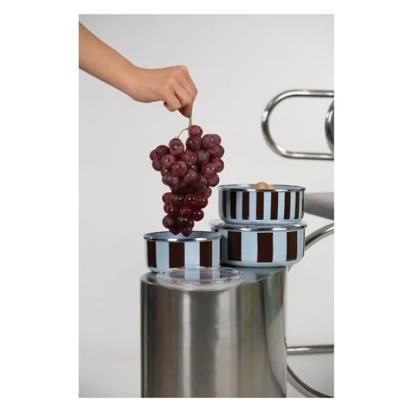 Emaylab X Peppythings Berry 3'lü Emaye Saklama Kabı - Görsel 3