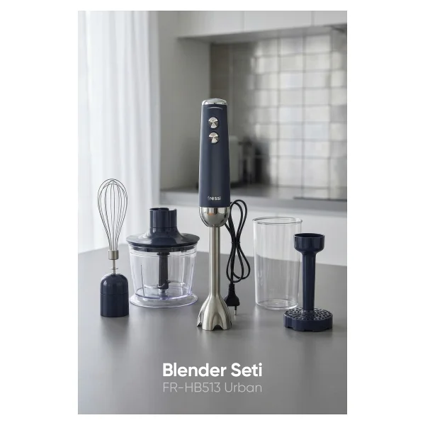 Fressi Henna Fr-Hb513 1200 W El Blender Seti - Görsel 7