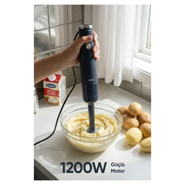 Fressi Henna Fr-Hb513 1200 W El Blender Seti - Görsel 4