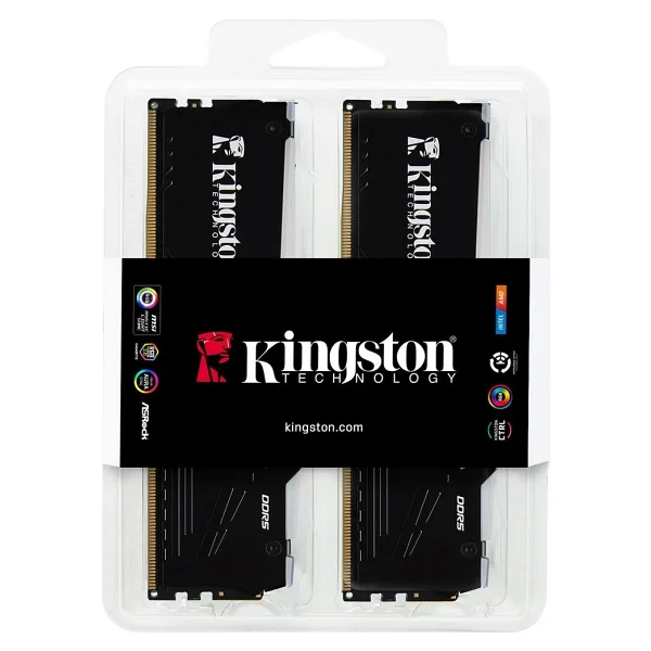 Kingston Fury Beast RGB 32 GB (2x16) 6000 MHz Cl36 Kf560c36bbe2ak2/32 DDR5 RAM - Görsel 5