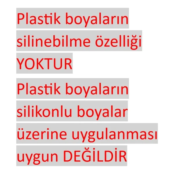 Fawori Plastik İç Cephe Duvar Boyası Kül Gri 3.5 Kg Su Kaldırır Yapıda Yüksek Nefes Alma Özelliği - Görsel 6