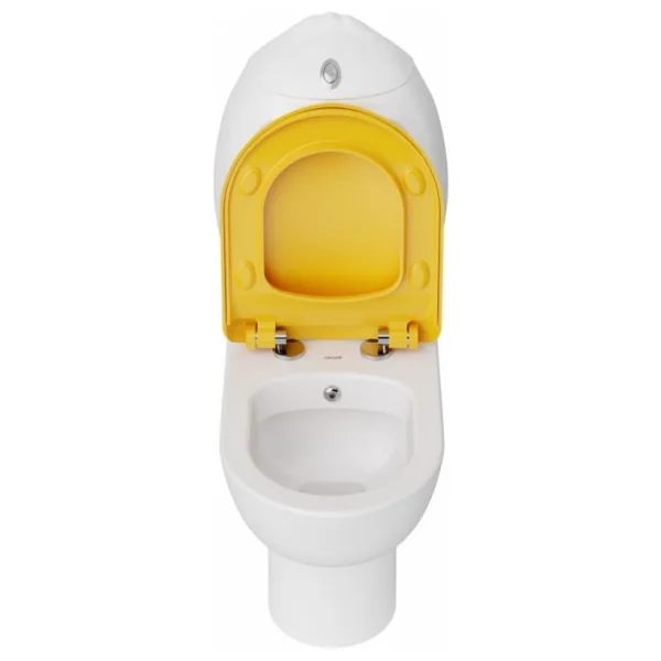 Creavit Ducky Dc360 Duvara Dayalı Çocuk Klozet - Görsel 2