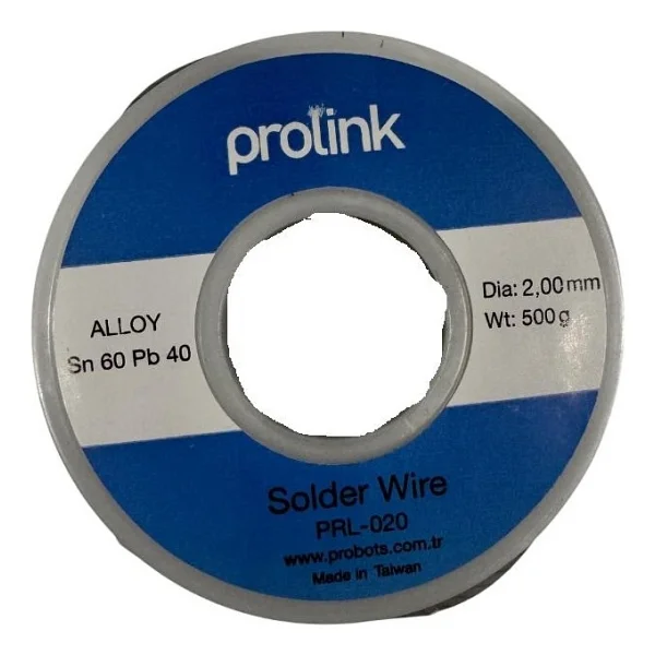 Prolink Lehim Teli 500gr 2mm 60/40 Made İn Taiwan Prl-020 - Görsel 4