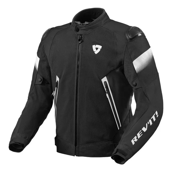 Revit Control Air H2o Siyah-Beyaz 4 Mevsim Motosiklet Montu - Görsel 5