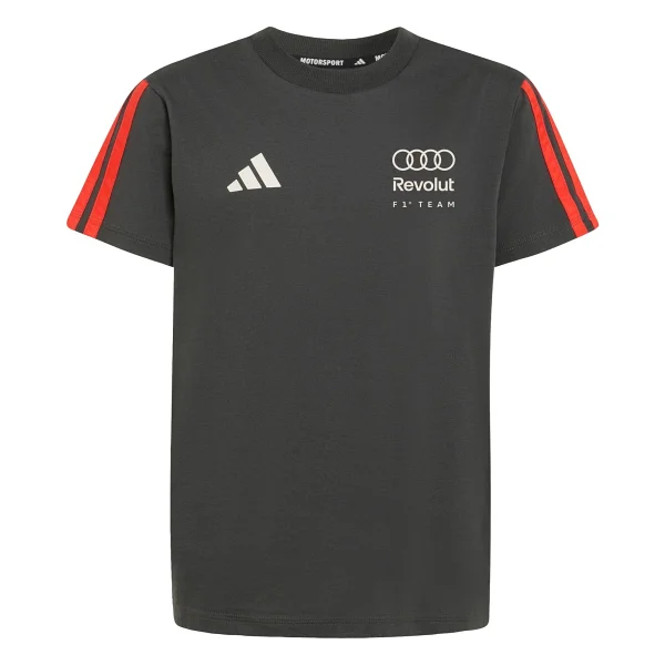 Adidas Audi Revolut F1 Team Dna Ke6781 Kısa Kollu Bisiklet Yaka Çocuk Tişört - Görsel 5