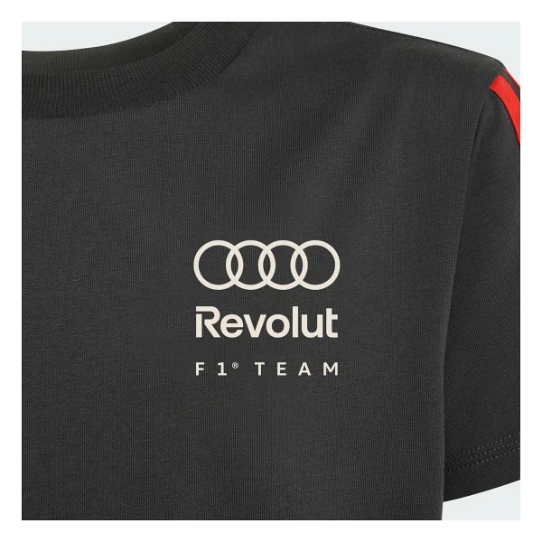Adidas Audi Revolut F1 Team Dna Ke6781 Kısa Kollu Bisiklet Yaka Çocuk Tişört - Görsel 3
