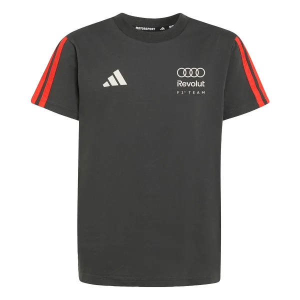 Adidas Audi Revolut F1 Team Dna Ke6781 Kısa Kollu Bisiklet Yaka Çocuk Tişört - Görsel 4