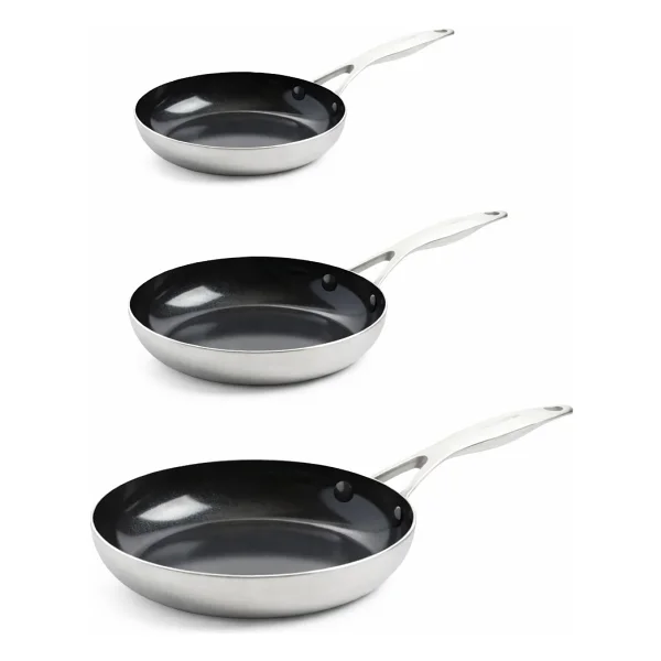 Greenpan Geneva 3'lü Tava Seti 20-24-28cm - Görsel 6