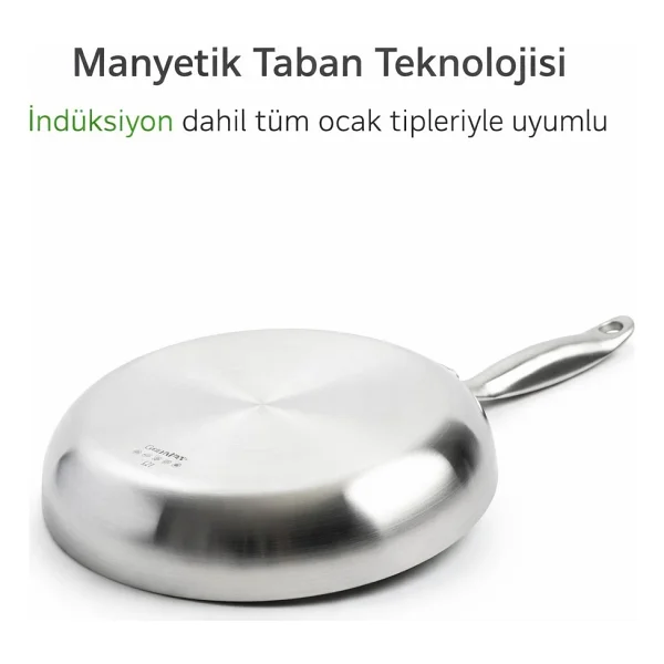 Greenpan Geneva 3'lü Tava Seti 20-24-28cm - Görsel 5