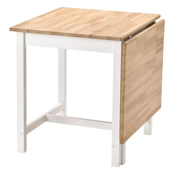 Ikea Kahverengi Zarif Yemek Masası - Katlanır Mutfak Masası - Görsel 5