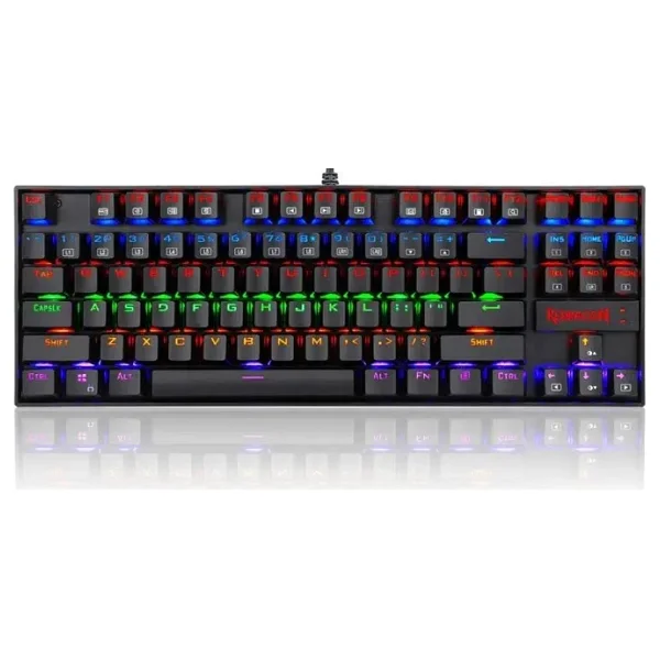 Redragon K552 Kumara Siyah RGB %75 Tkl Red Switch Kablolu Mekanik Oyuncu Klavyesi - Görsel 6