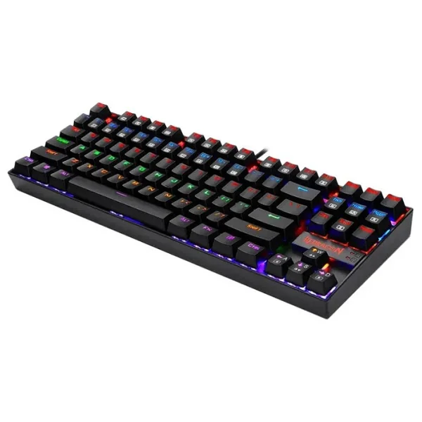 Redragon K552 Kumara Siyah RGB %75 Tkl Red Switch Kablolu Mekanik Oyuncu Klavyesi - Görsel 5