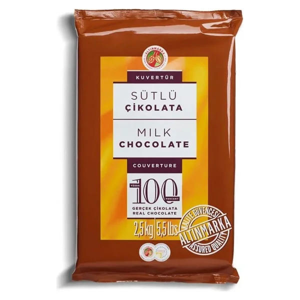 Altınmarka Sütlü Kuvertür Çikolata 2.5 Kg - Görsel 8