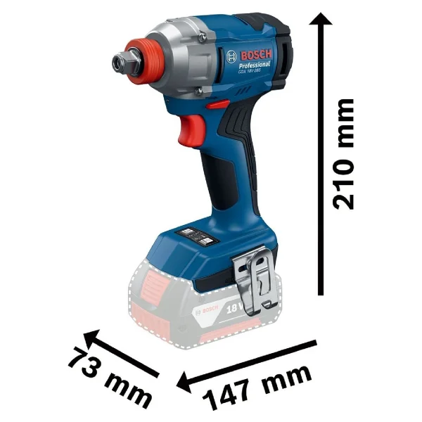 Bosch Gdx 18v-285 Darbeli Somun Sıkma Makinesi - Görsel 2