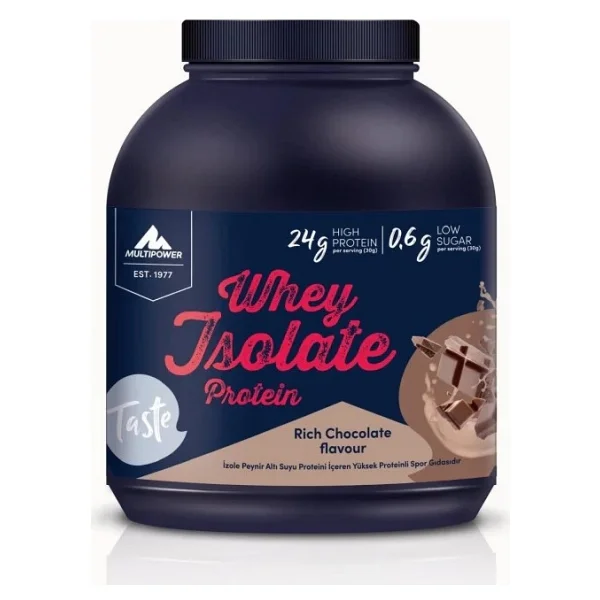 Multipower %100 Isolate 2000 Gr Whey Protein Tozu - Görsel 2