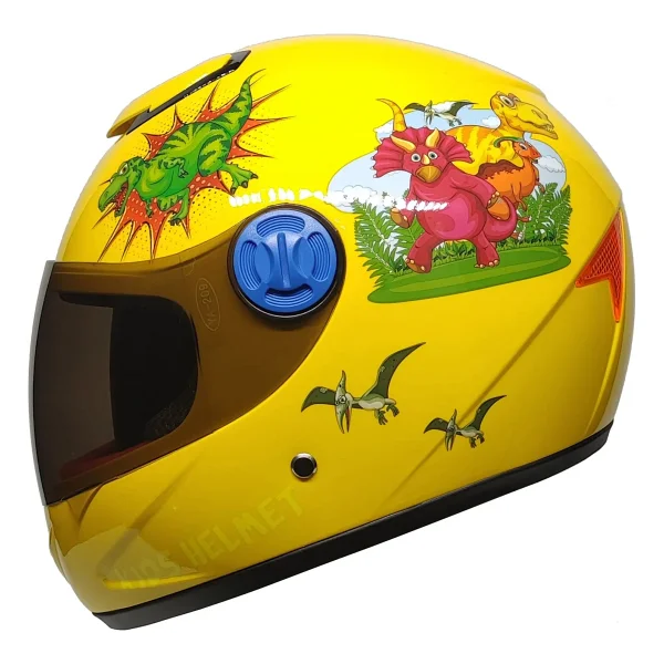 Mts Pro Helmets 201 Vr Çocuk Kaskı - Sarı - Görsel 10