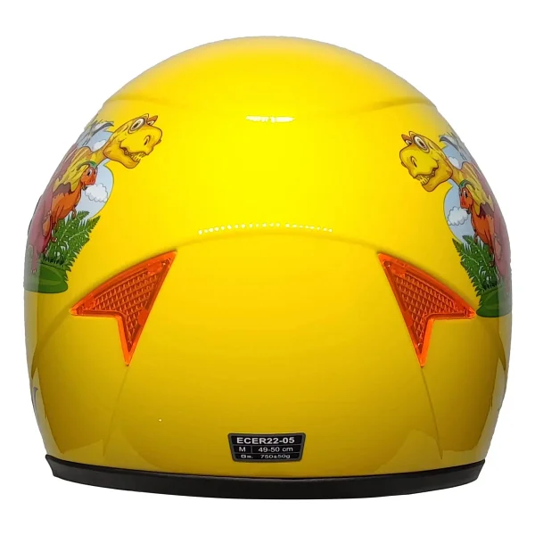 Mts Pro Helmets 201 Vr Çocuk Kaskı - Sarı - Görsel 2
