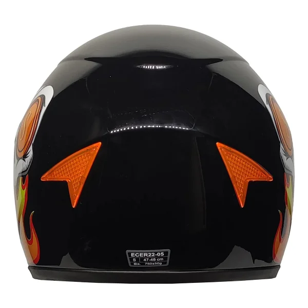 Mts Pro Helmets 201 Vr Çocuk Kaskı - Sarı - Görsel 4