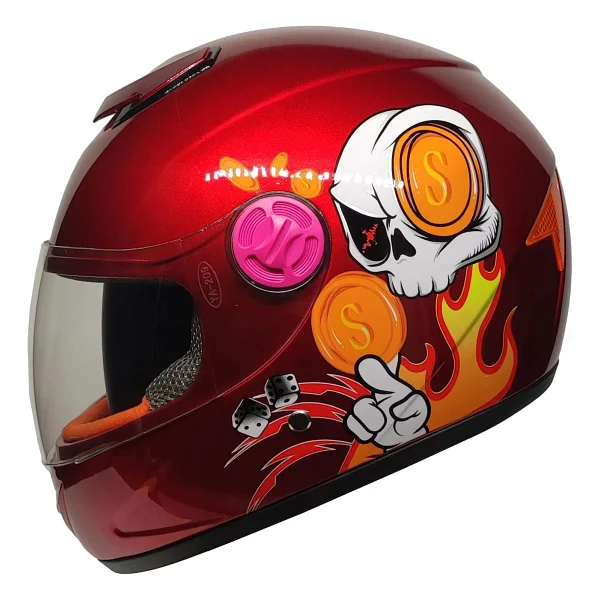 Mts Pro Helmets 201 Vr Çocuk Kaskı - Sarı - Görsel 6