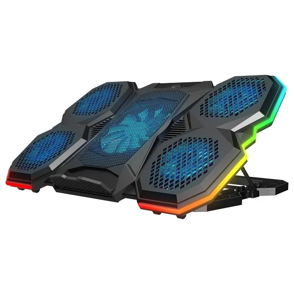 Rampage Ad-Rc14 X-Ranger RGB 5 Fanlı 9"-17" Laptop Soğutucu - Görsel 10