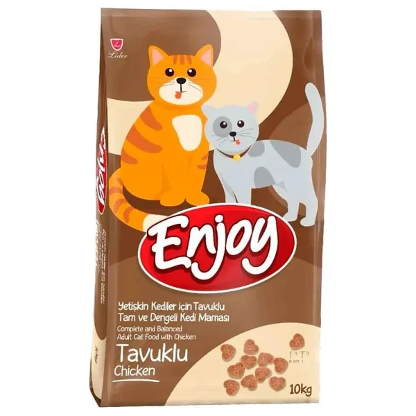 Enjoy Tavuklu 10 Kg Yetişkin Kedi Maması - Görsel 3