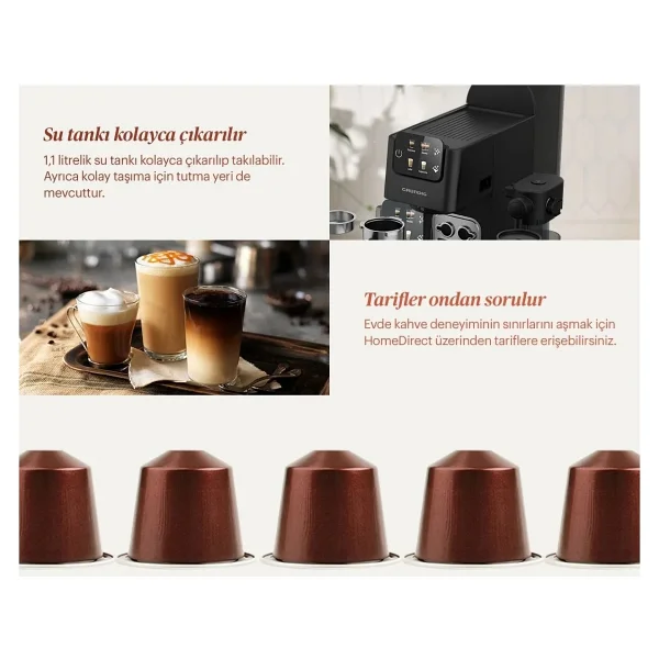 Grundig Ksm 6330 Yarı Otomatik Espresso Makinesi - Görsel 7