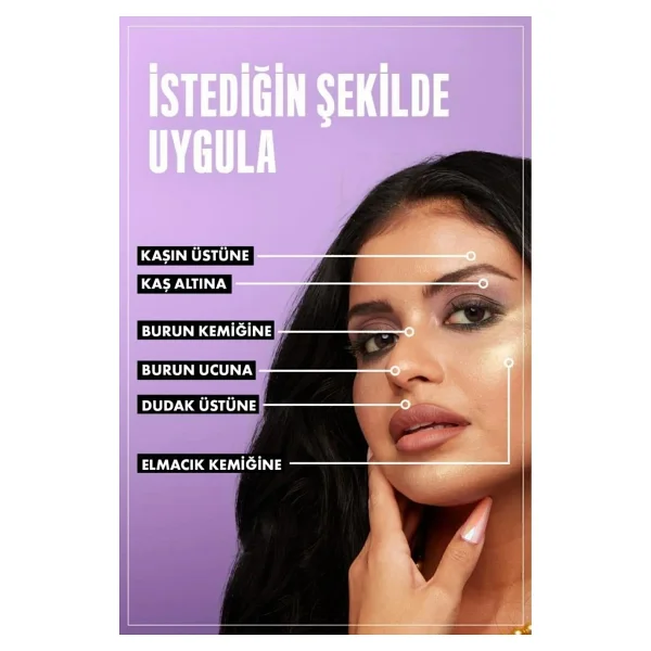 Nyx Professional Makeup Jumbo Stick Aydınlatıcı Çok Amaçlı 2.7 G Blueberry Muffin Renk - Görsel 6