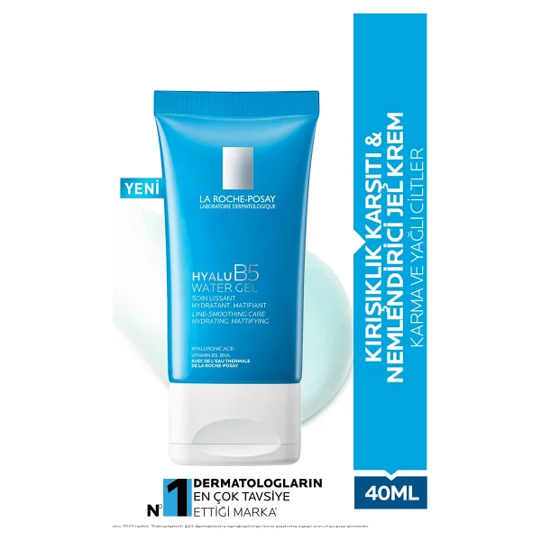 La Roche-Posay Hyalu B5 Water Jel Kırışıklık Karşıtı 40 Ml Nemlendirici Krem - Görsel 6