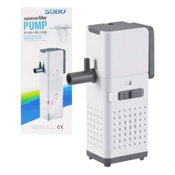 Sobo Aq-500f 500 Lt/H 6 W Akvaryum İç Filtre - Görsel 3
