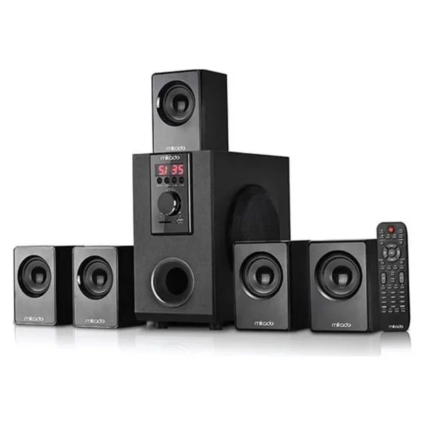Mikado Md-505 5+1 USB Sd Fm Radyolu Müzik Seti - Görsel 9