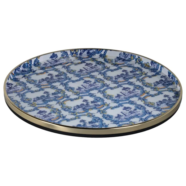 Luckyart Florance Dekoratif Tepsi 41cm - 41 Cm - Görsel 3