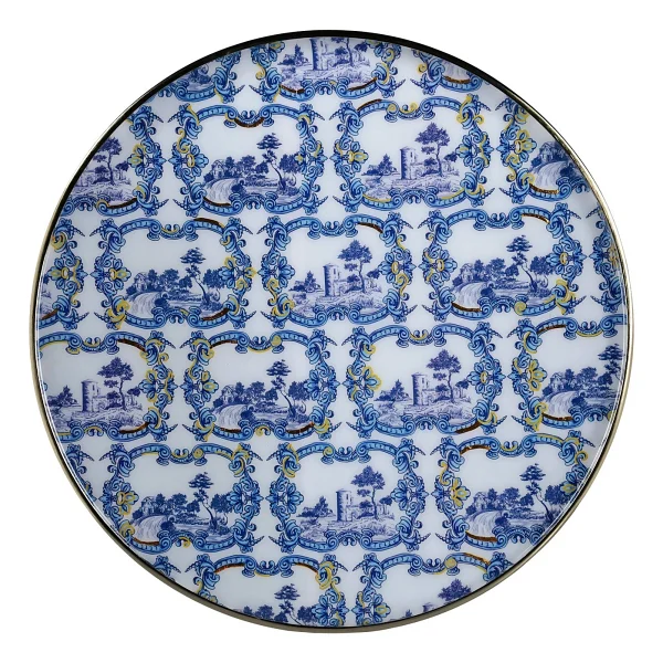 Luckyart Florance Dekoratif Tepsi 41cm - 41 Cm - Görsel 2