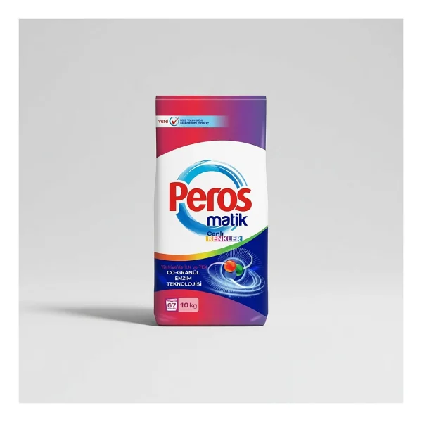 Peros Matik Canlı Renkler 10 Kg Toz Deterjan - Görsel 8