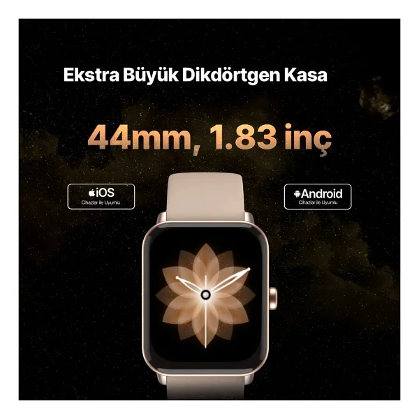 Ttec Tempus 44mm 2s13wv1ra Rose Gold Akıllı Saat - Görsel 3