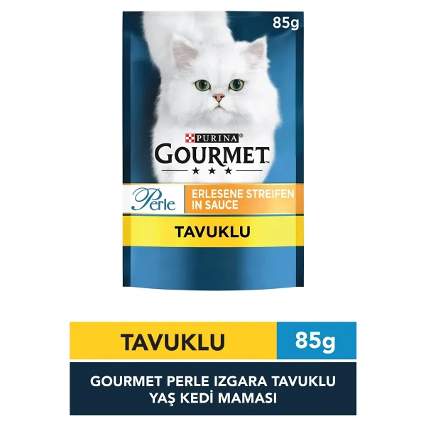 Gourmet Perle Izgara Sığır Etli 85 Gr Yetişkin Kedi Konservesi - Görsel 6