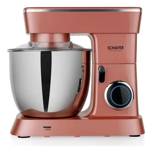 Schafer Prochef Master 1500 W 5 Lt Rose Gold Hamur Yoğurma Makinesi - Görsel 7