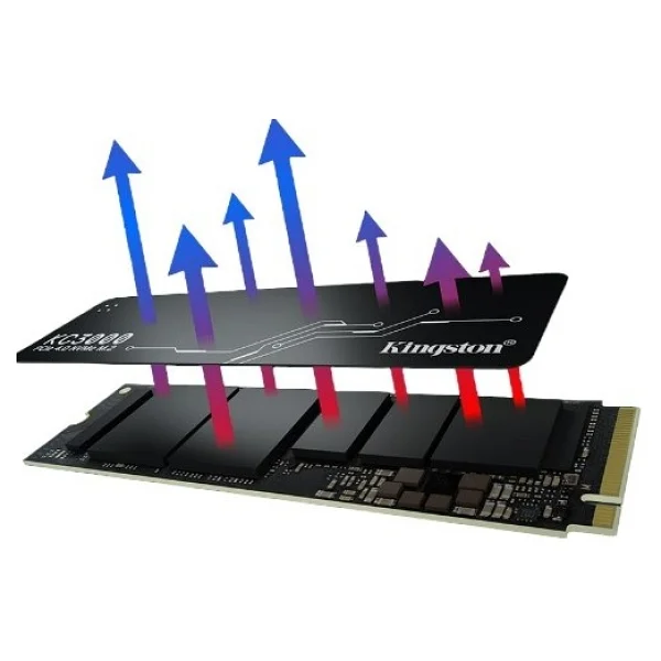 Kingston Kc3000 Skc3000s/1024g Pcı-Express 4.0 1 TB M.2 SSD - Görsel 4