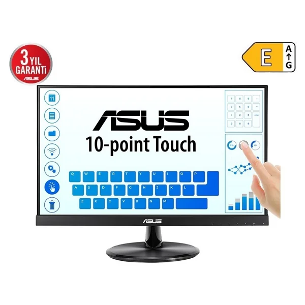 Asus Vt229h 21.5" 5 Ms Full HD Ips 60 Hz Dokunmatik Monitör - Görsel 8