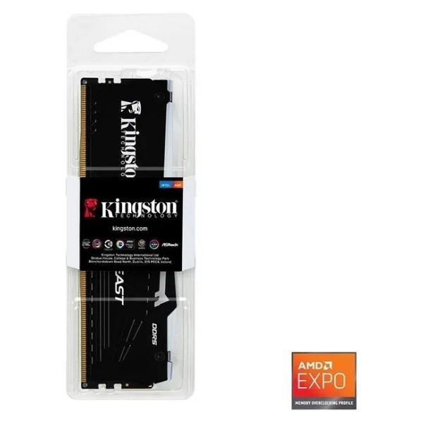 Kingston Fury Beast RGB 32 GB 6000 MHz Cl36 Kf560c36bbea/32 DDR5 RAM - Görsel 3