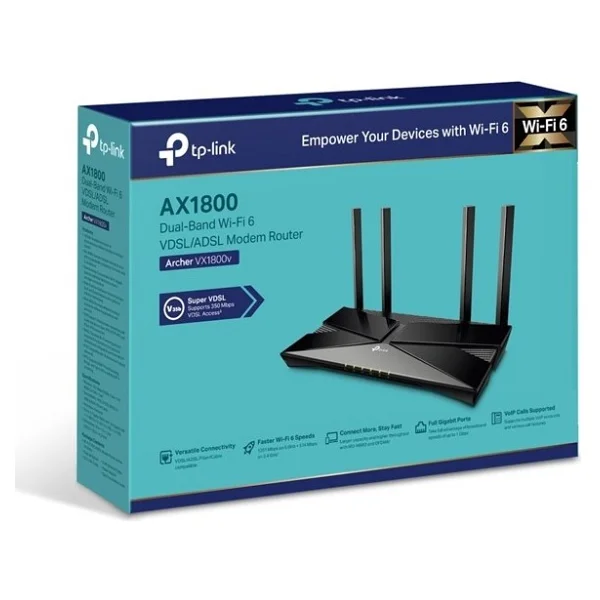 Tp-Link Archer Vx1800v 4 Port 1800 Mbps Vdsl2 Modem - Görsel 6