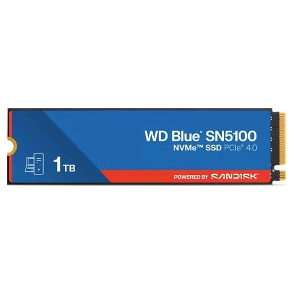 Western Digital Blue Sn5100 Wds100t5b0e Pcı-Express 4.0 1 TB M.2 SSD - Görsel 6