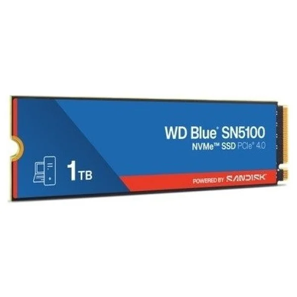 Western Digital Blue Sn5100 Wds100t5b0e Pcı-Express 4.0 1 TB M.2 SSD - Görsel 7