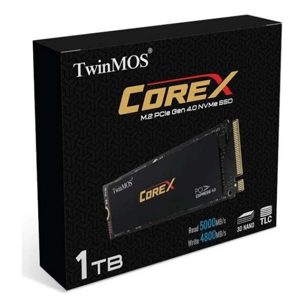 Twinmos 1TB 5000-4800MB/s M.2 PCIe 4.0 Nvme SSD NVCX1TBG42280 TLC 3DNAND - Görsel 7