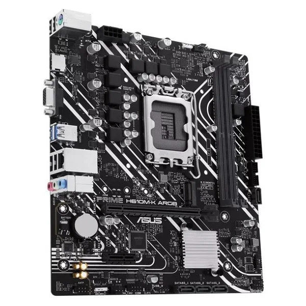 Asus Prime H610m-K Argb Intel Lga1700 DDR5 Micro Atx Anakart - Görsel 8