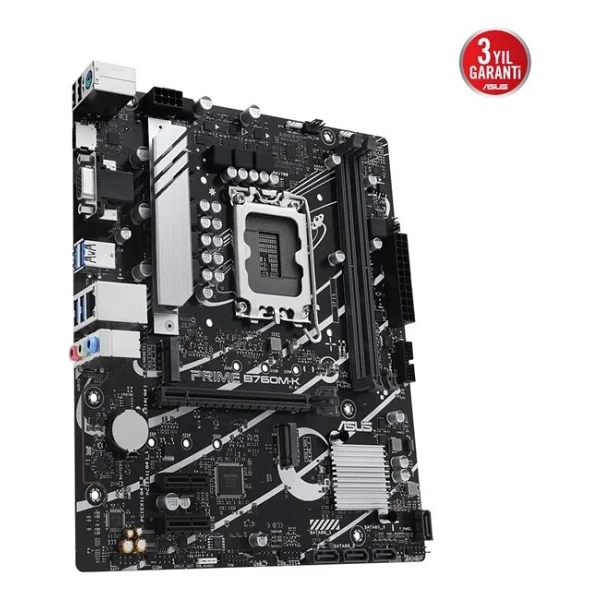 Asus Prime B760m-K D4 Intel Lga1700 DDR4 Micro Atx Anakart - Görsel 8