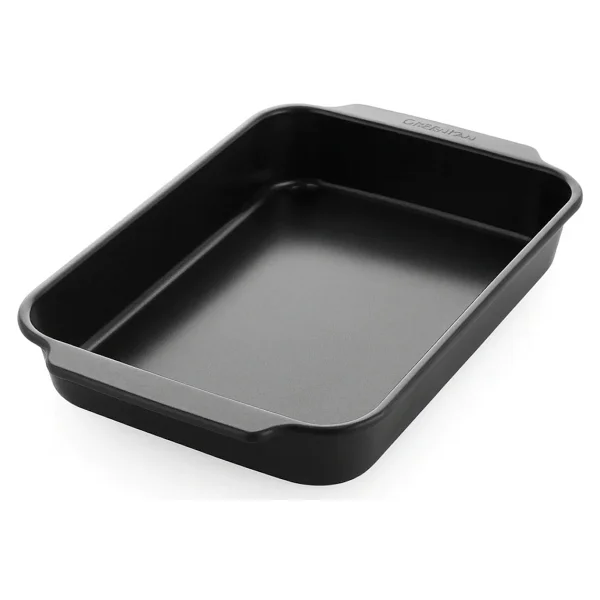Greenpan Thermolon Yüzey Fırın Tepsisi 33x22.5 Cm - Sağlıklı Yapışmaz & Dayanıklı Karbon Çelik - 33x22,5 Cm - Siyah - Gri - Görsel 7